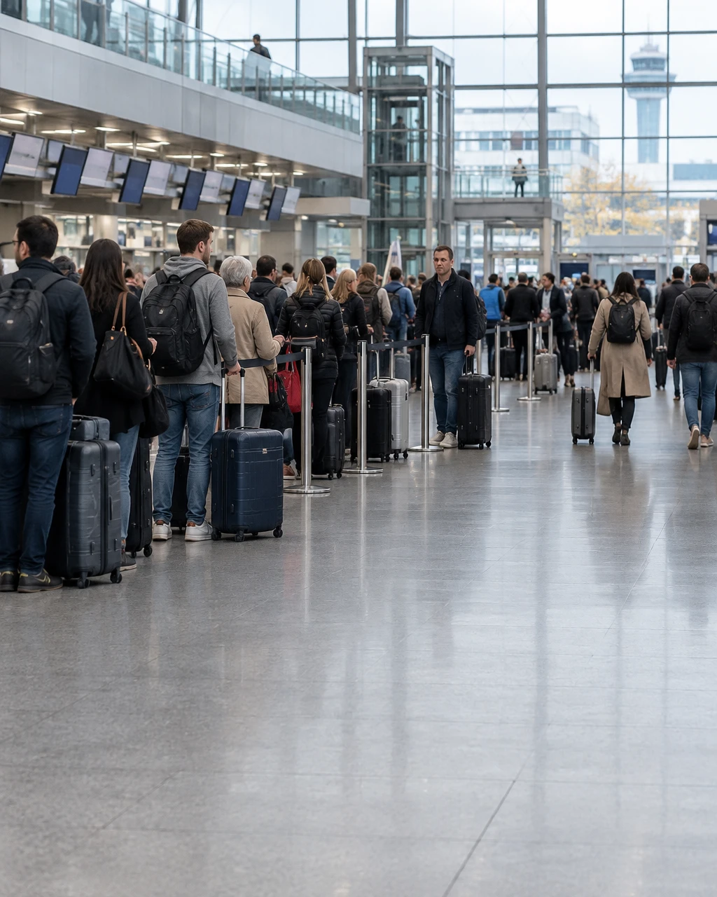 Düsseldorf Havalimanı'nda Yoğun Gün: 87 Bin Yolcu Bekleniyor